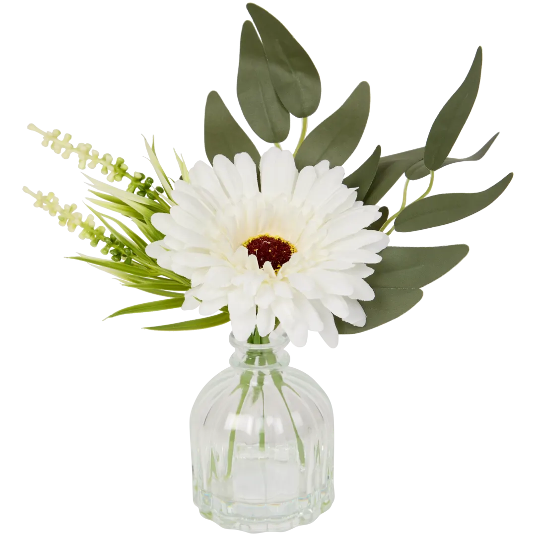 Fleur artificielle dans un vase Willow & Bloom