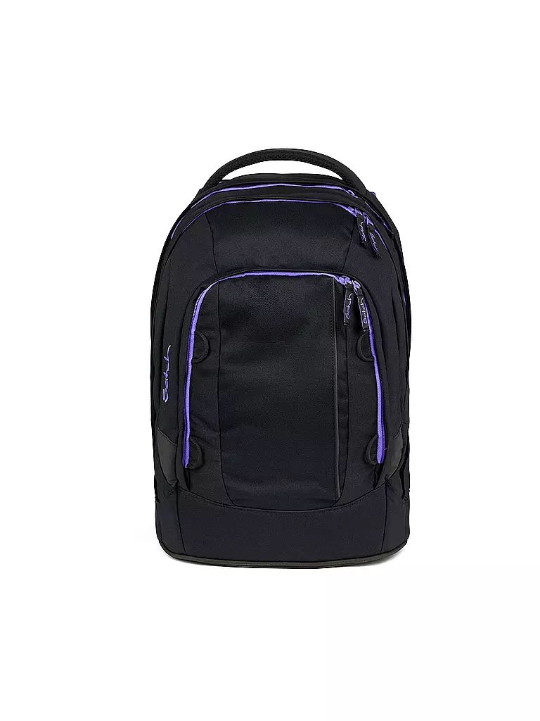 SATCH Schulrucksack Pack Purple Phantom schwarz