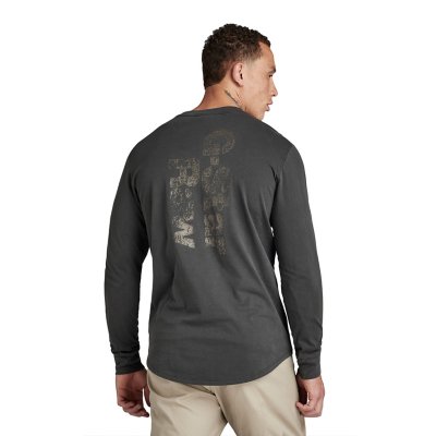 Tee-shirt à manches longues homme Painted Garment Dyed Gr Lash R G-STAR