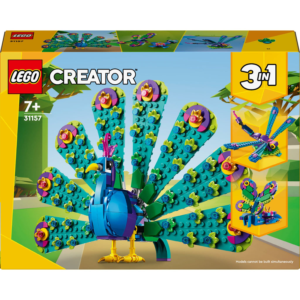 Pavão Exótico Lego-Creator