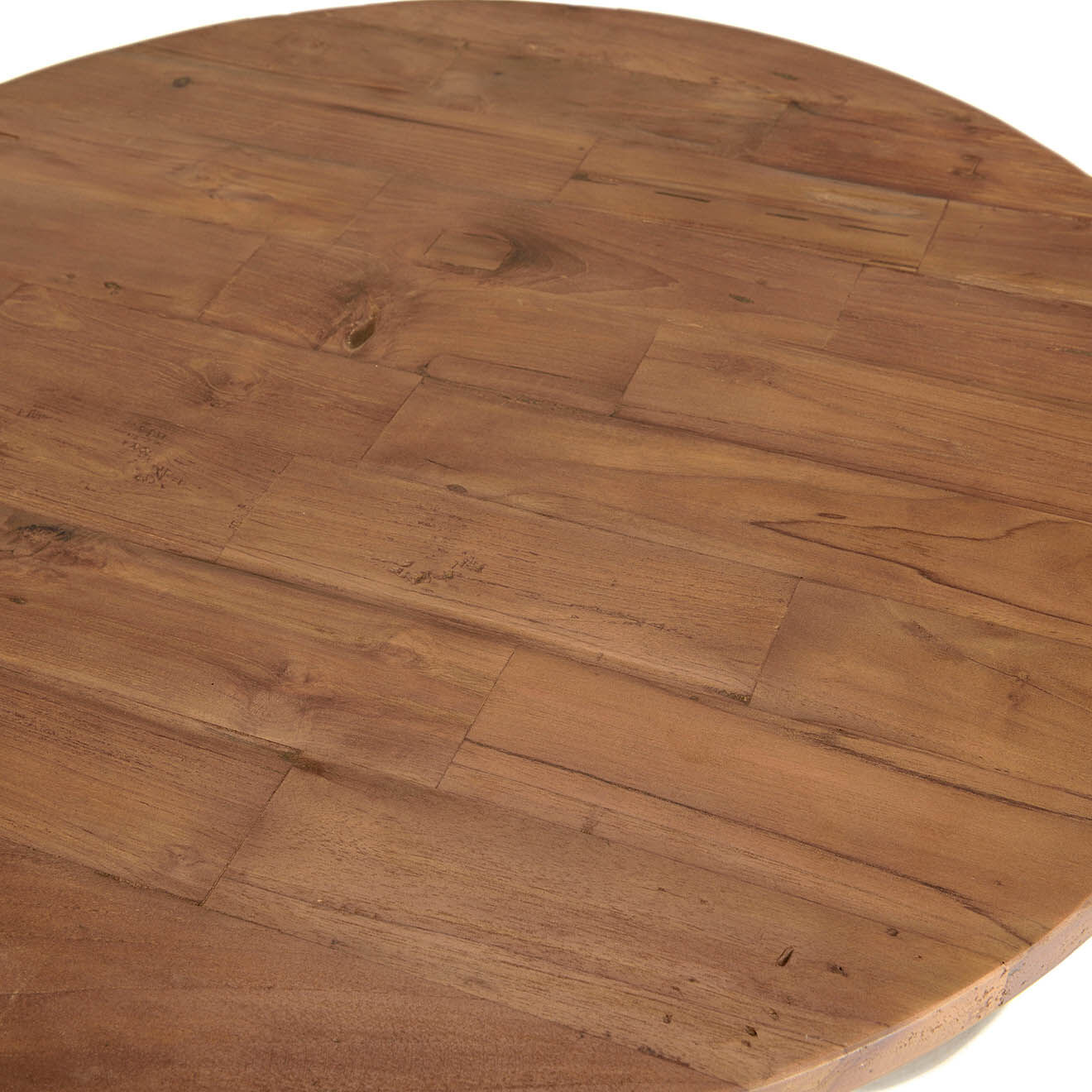 Macabane Table basse Sixtine bois naturel  - D.80xH.35 cm
