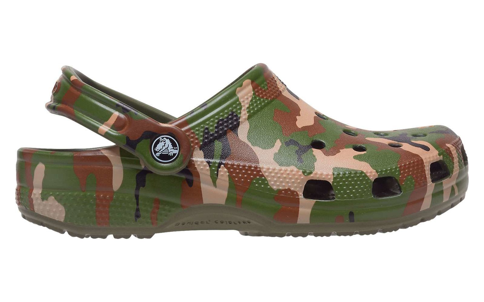 Crocs Classic Printed Camo Clog Unisex Allround Schuh