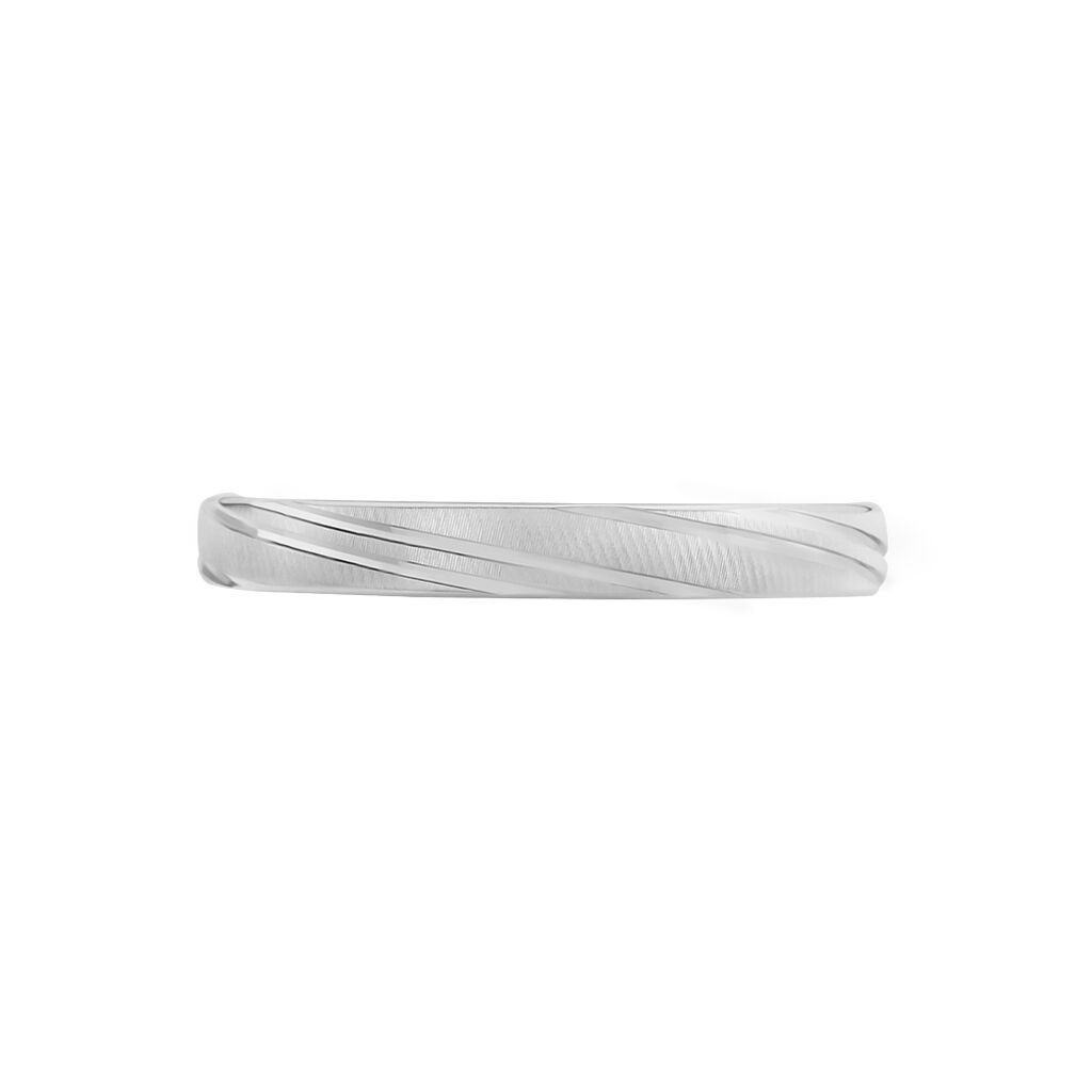 Alliance Eros Brossee Ruban Plat Or Blanc