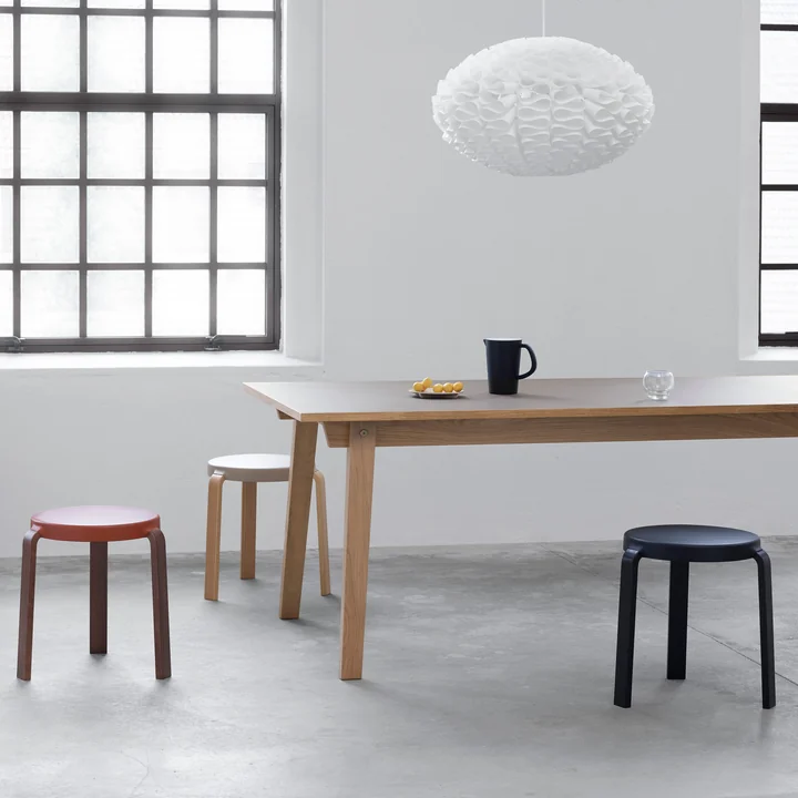 Normann Copenhagen - Tap Hocker, schwarz / schwarz