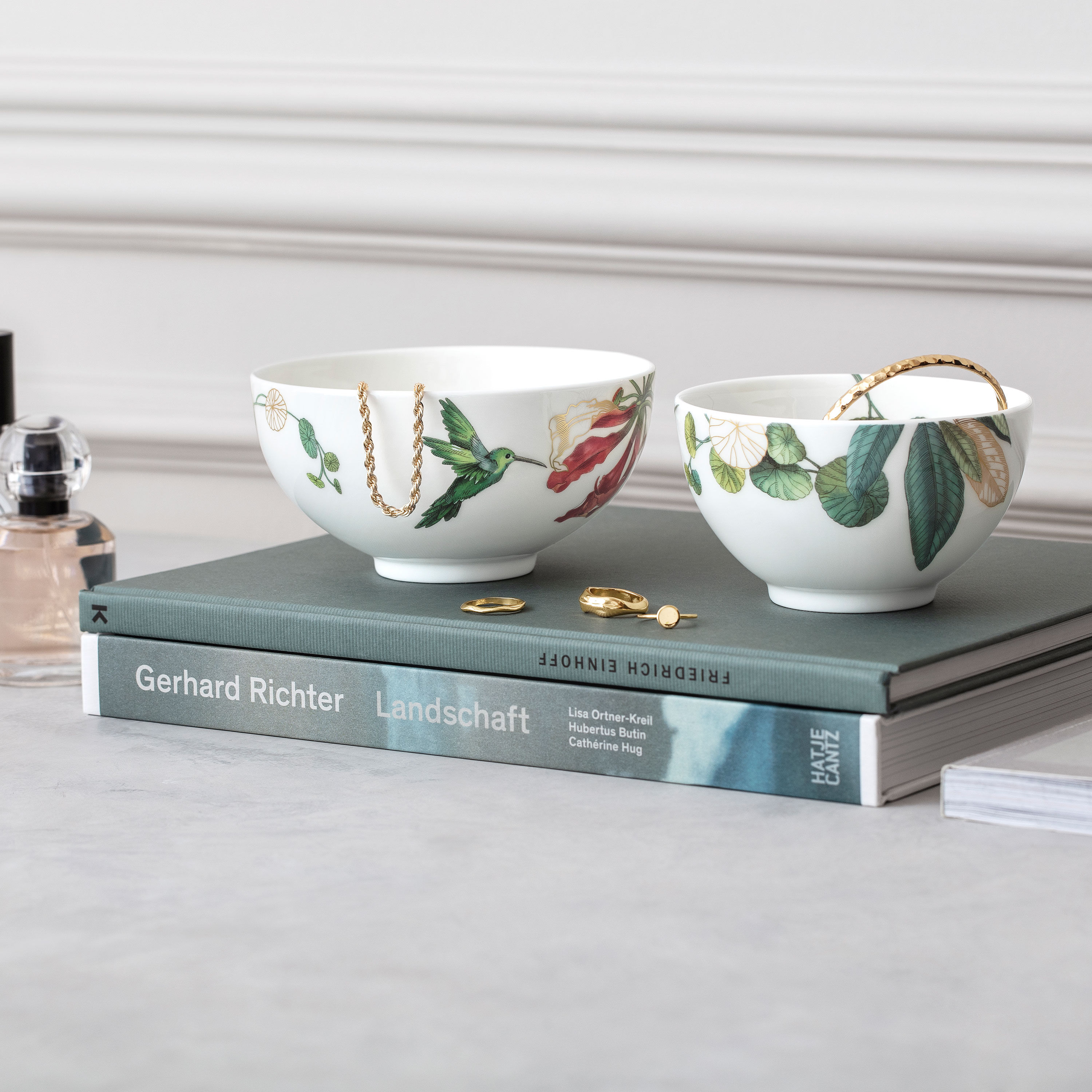 Avarua Cereal bowl Multi-colored, 8.5 oz, Premium Bone Porcelain