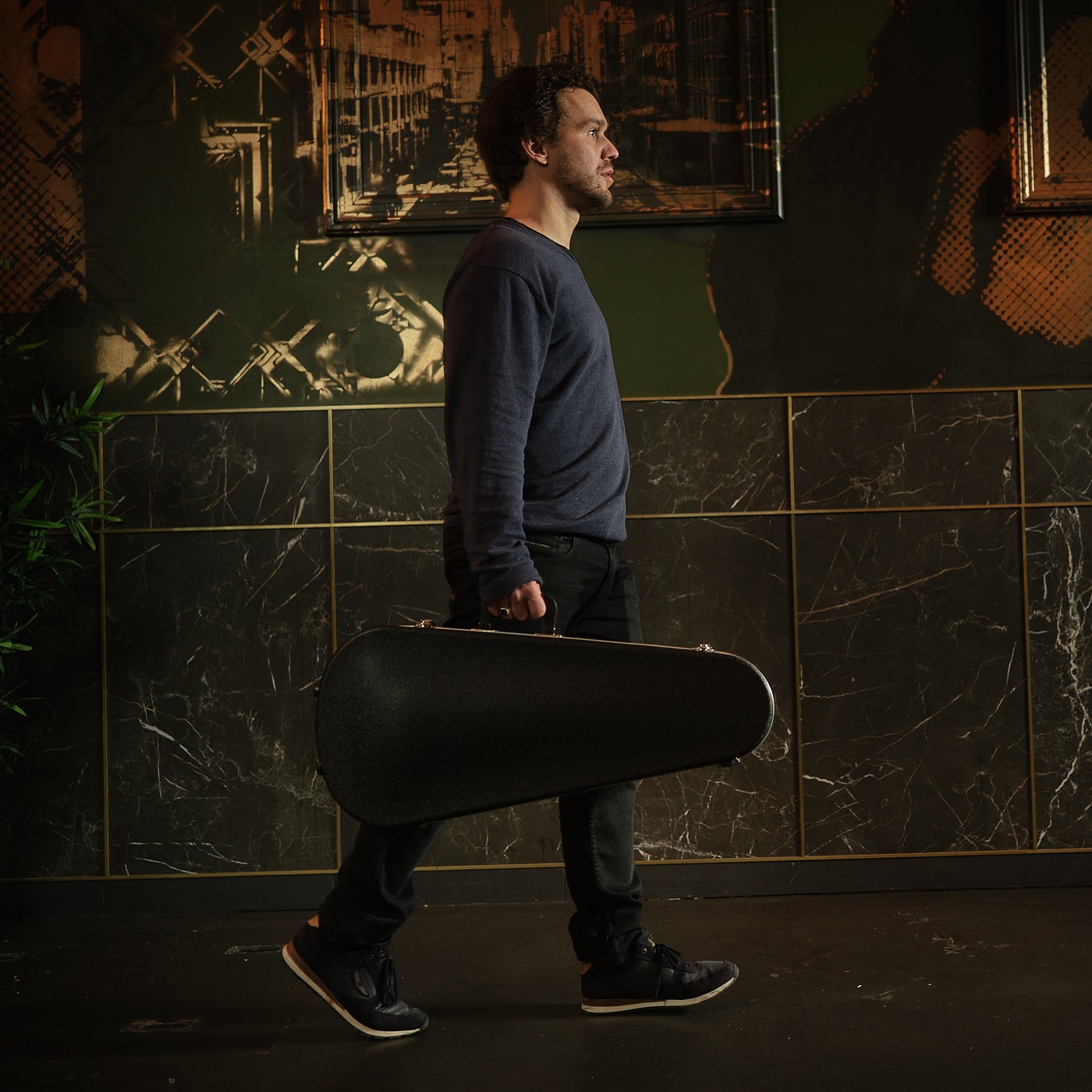 Fazley Protecc AMBK ABS koffer voor mandoline zwart