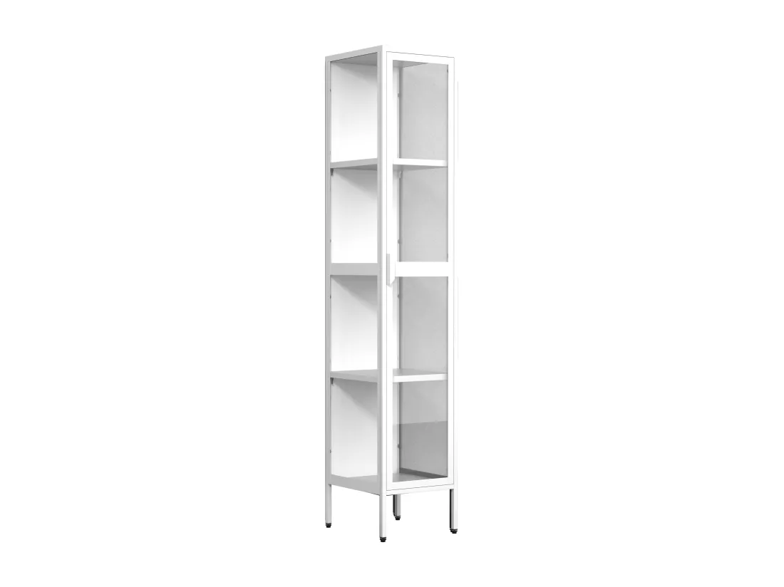 Acier Vitrine verre Vitrine Floka XL