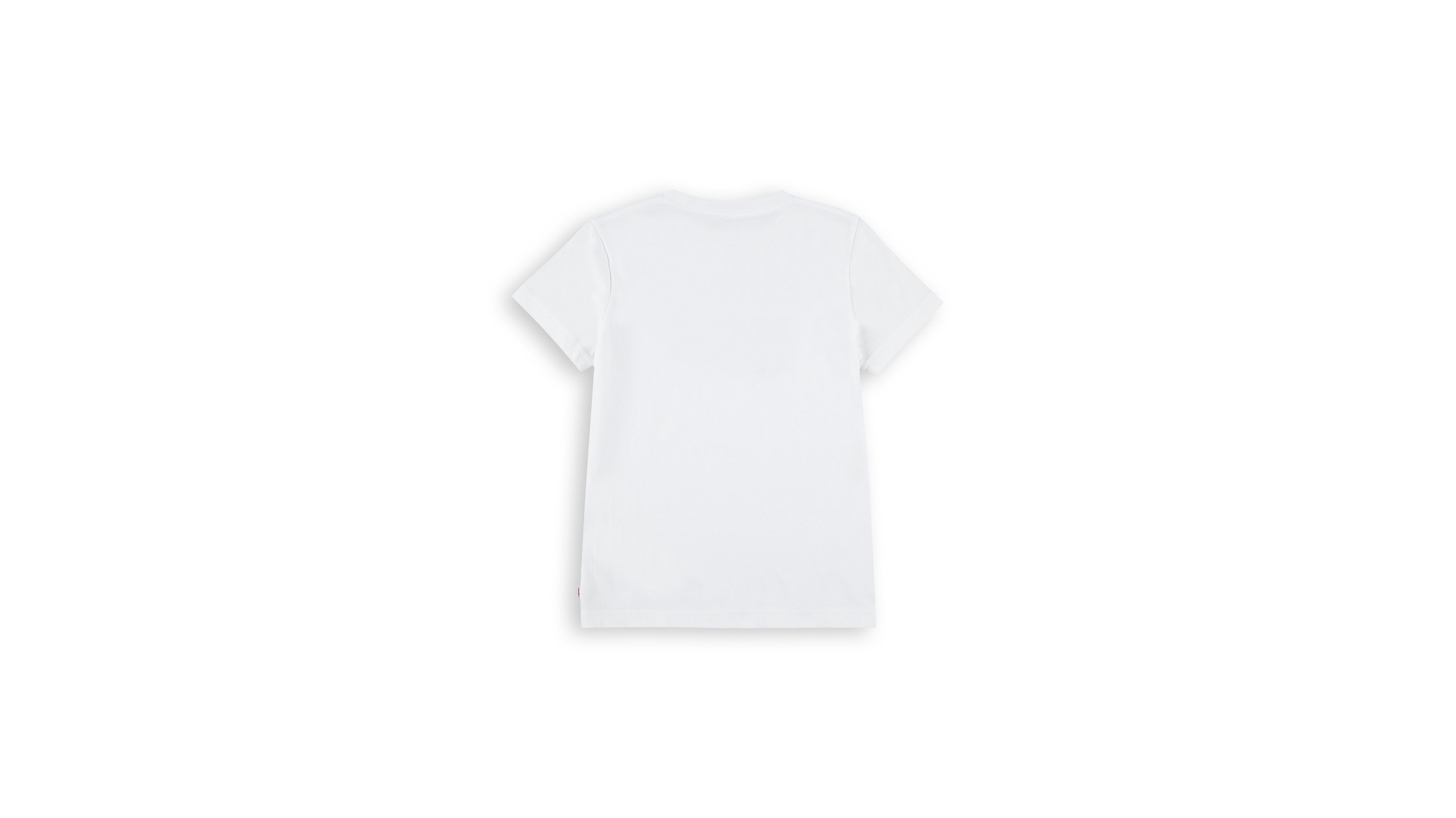 T-shirt à carreaux Batwing - Bright White - Blanc