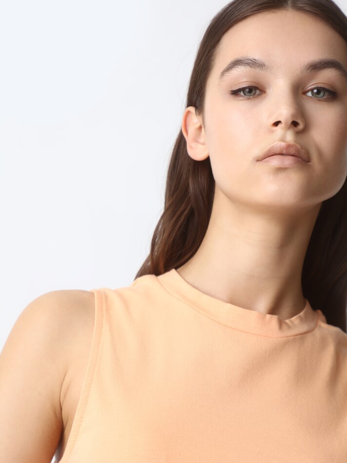 Blusa sem mangas - Salmão Claro