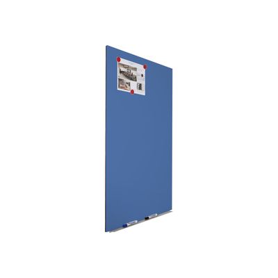 Rocada by CEP - Tableau blanc sans cadre - 75 x 115 cm - bleu