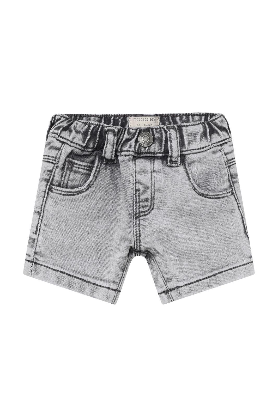 Noppies Baby Korte Broek regular fit - Light Grey Denim