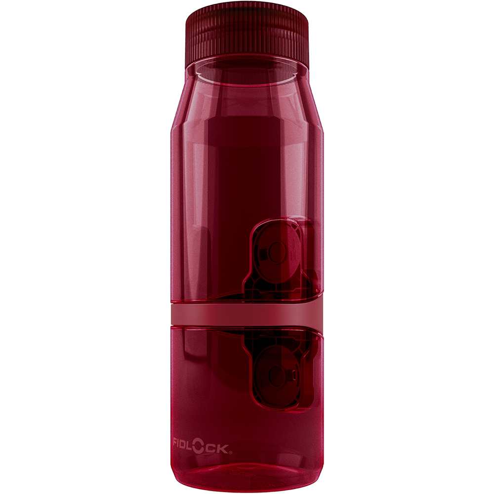 Fidlock Twist 700ml Life Trinkflasche transparent rot