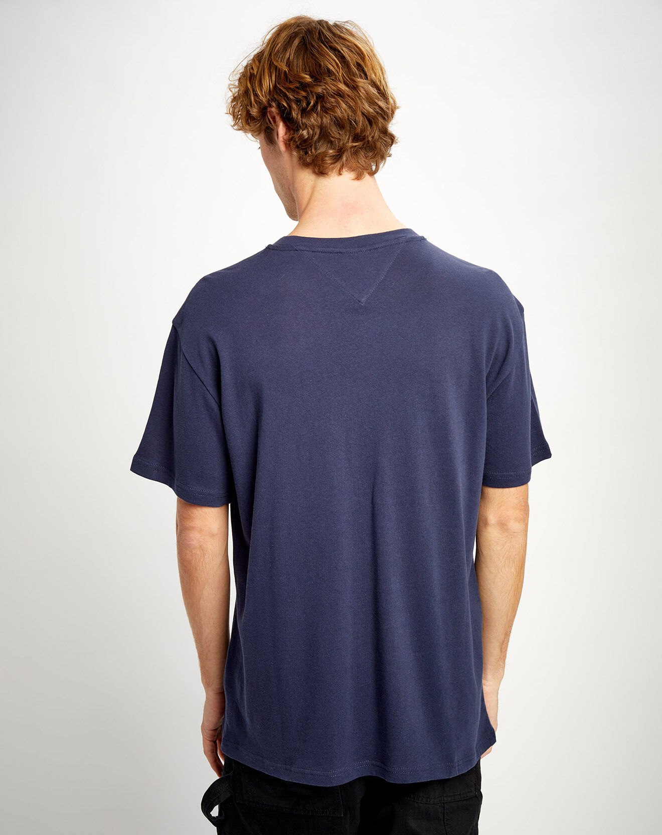 Tommy Jeans T-Shirt Athletic Twisted logo bleu marine