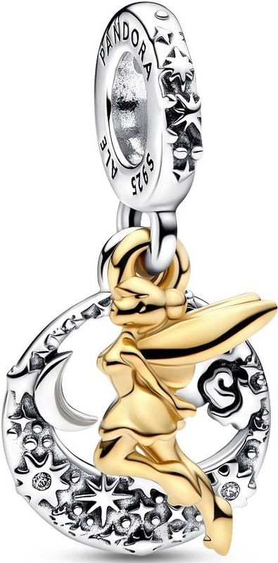 Pandora Bedel Disney Tinkerbel Sterrenhemel 762517C01 - Bedel - Zilver 925