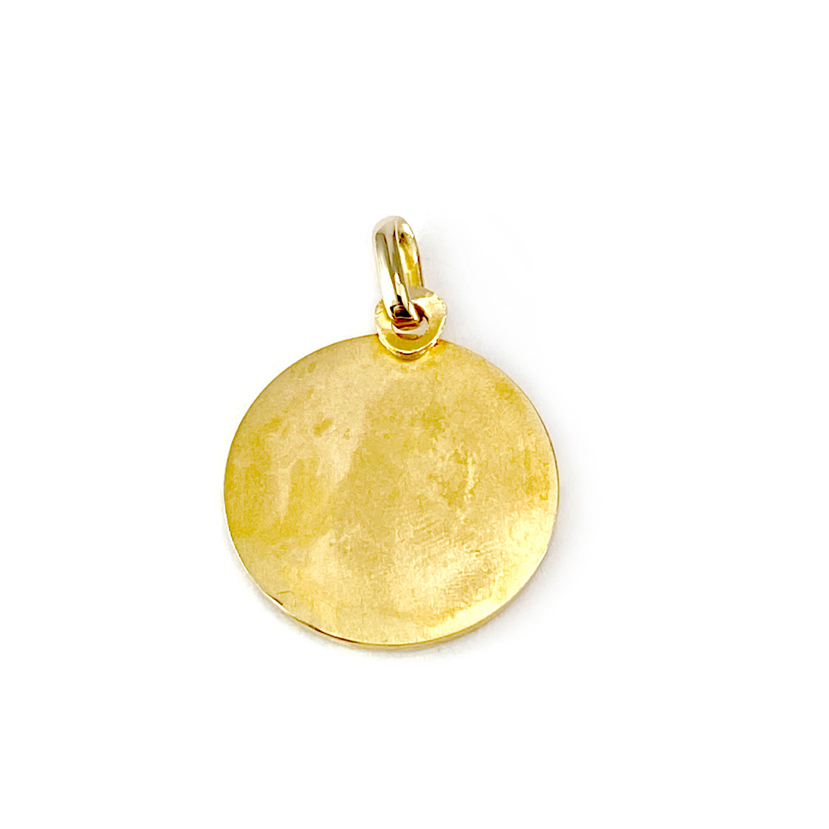 Pendentif médaille d'occasion or 750 jaune