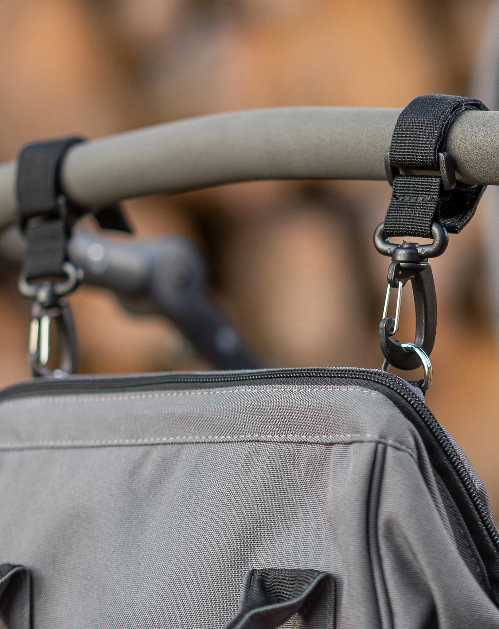 Wickelrucksack GROWING in grau