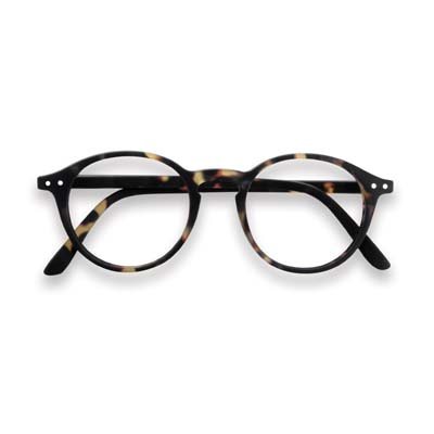 +1.50 Tortoise Circular Reading Glasses: Izipizi