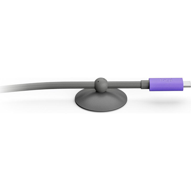 Logitech 952-000195 câble USB USB 3.2 Gen 2 (3.1 Gen 2) 5 m USB C Graphite, Violet