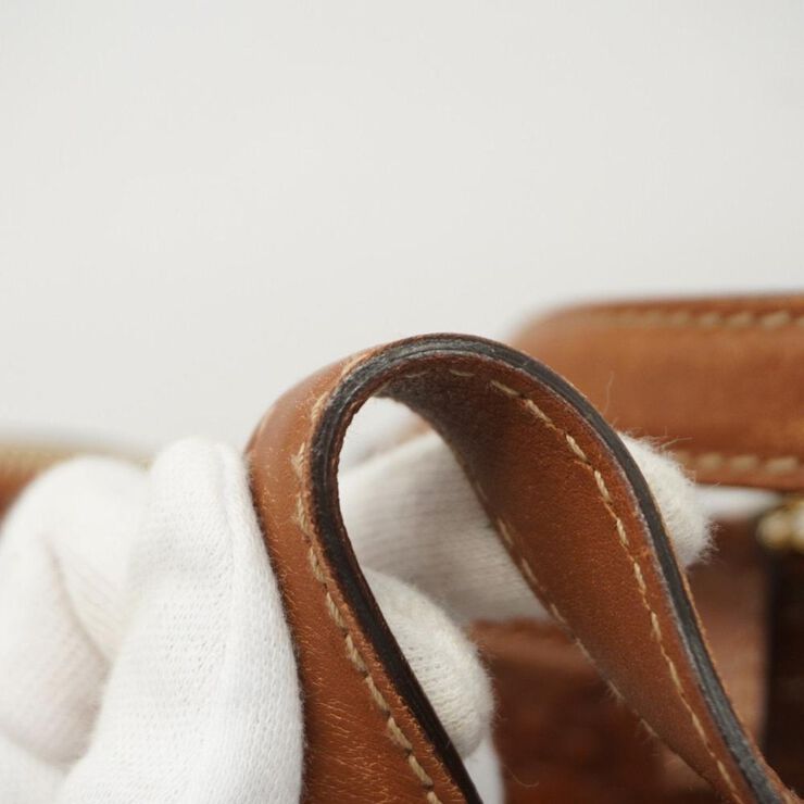 Gucci Vintage Gucci Boston Bag Brown
