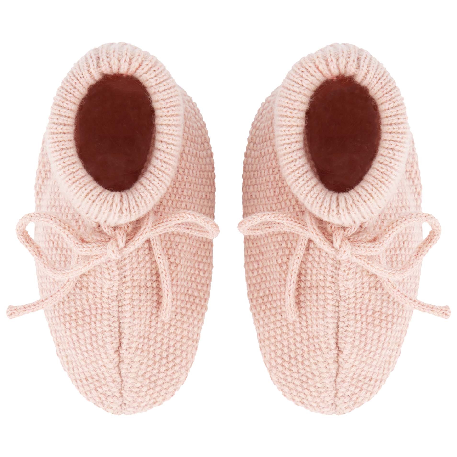 Prénatal newborn slofjes  roze