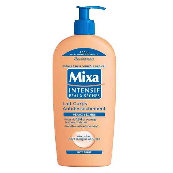 Loção Corporal Anti-Ressecamento Mixa 400ml