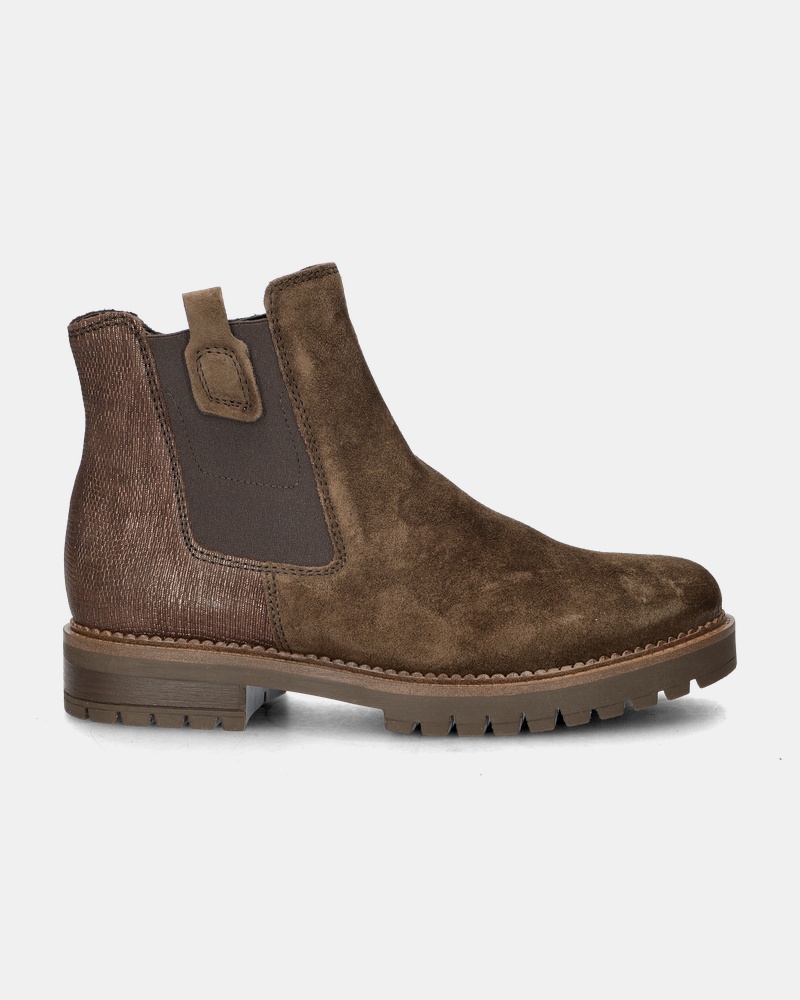 Gabor Rits- & gesloten boots  - bruin