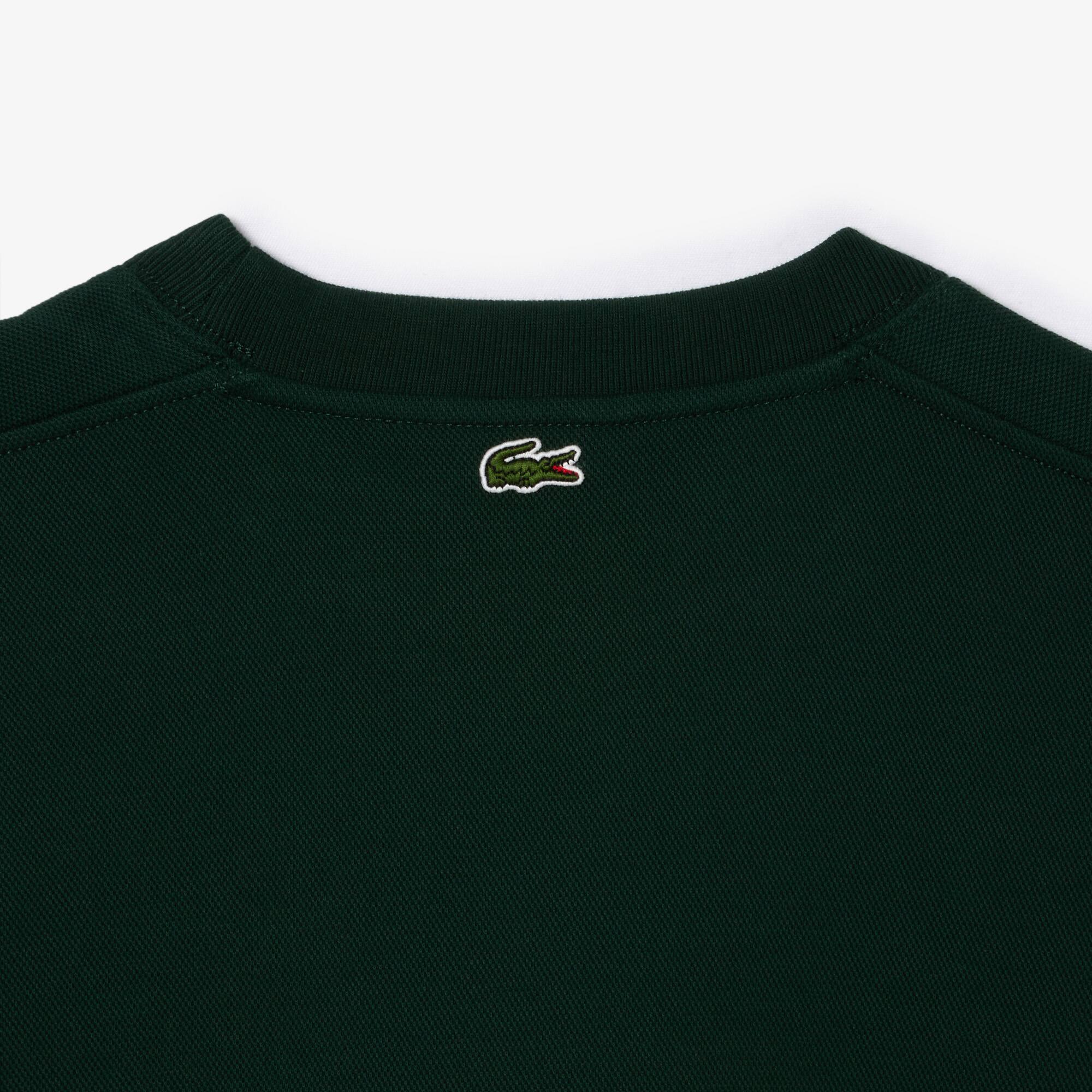 Sweatshirt Jogger oversize fit en double-face Sweatshirts - Vert - Lacoste - Femme