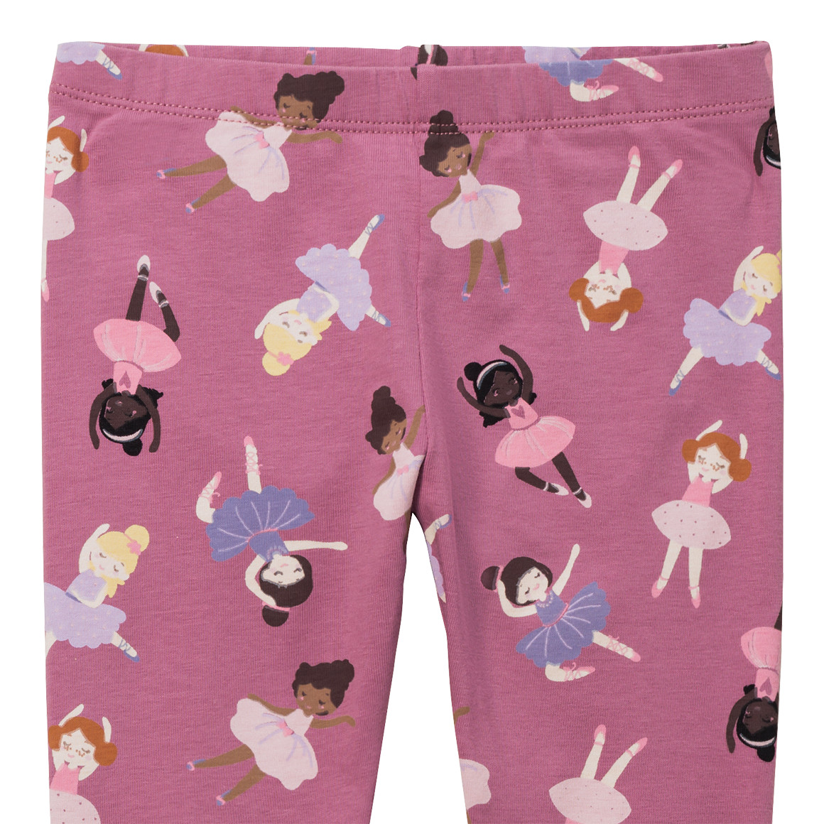 Topomini Baby Leggings mit Allover-Print dunkelrosa