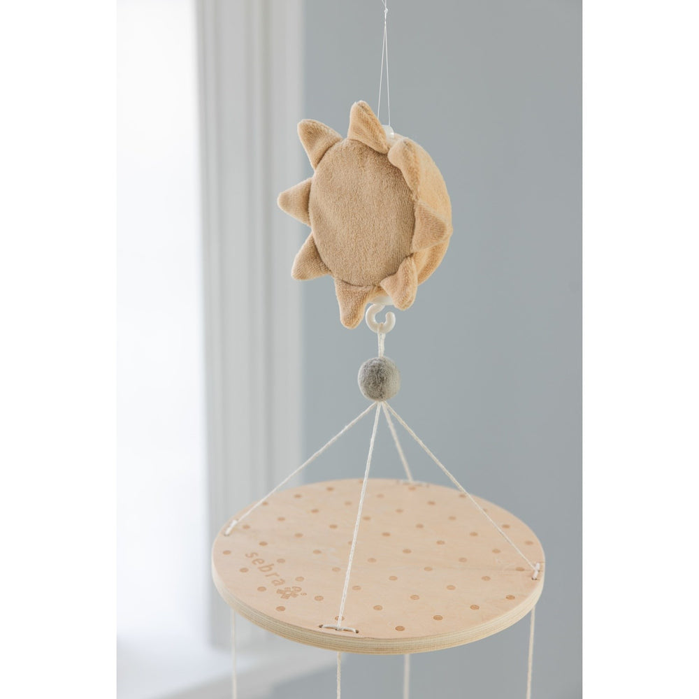 Køb Sebra Woodland Baby Musikuro Med Spejl