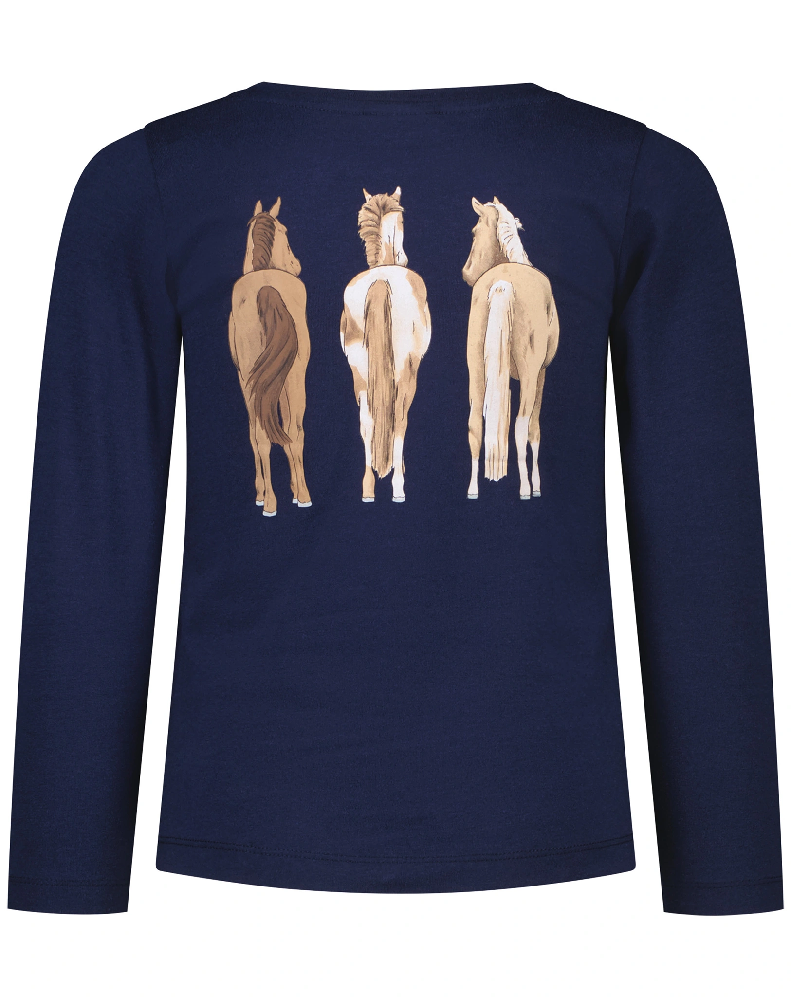 Langarmshirt HORSE WORLD - DREAMTEAM in true navy