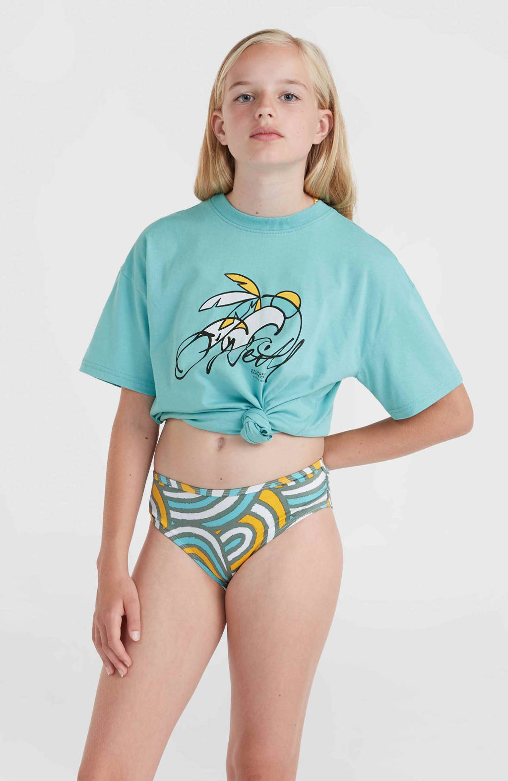 O'Neill T-shirt met printopdruk blauw