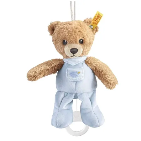 Steiff Schlaf Gut Bär Spieluhr, blau, 20 cm