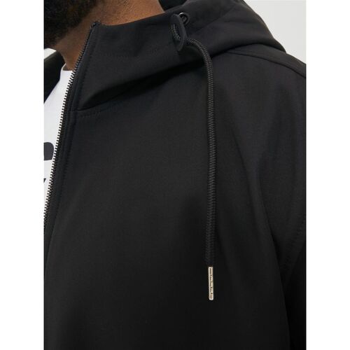 Jack & Jones - 12236331 JJEBASIC SOFTSHEL-BLACK Negro