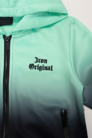 Icon zipped fade set - mintgroen