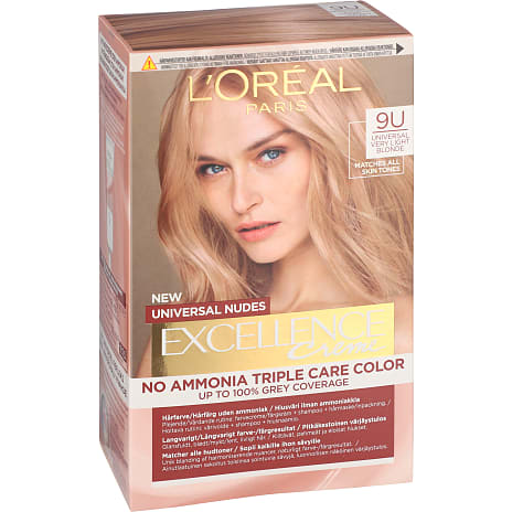 Permanent hårfarve 9U Very Light Blond