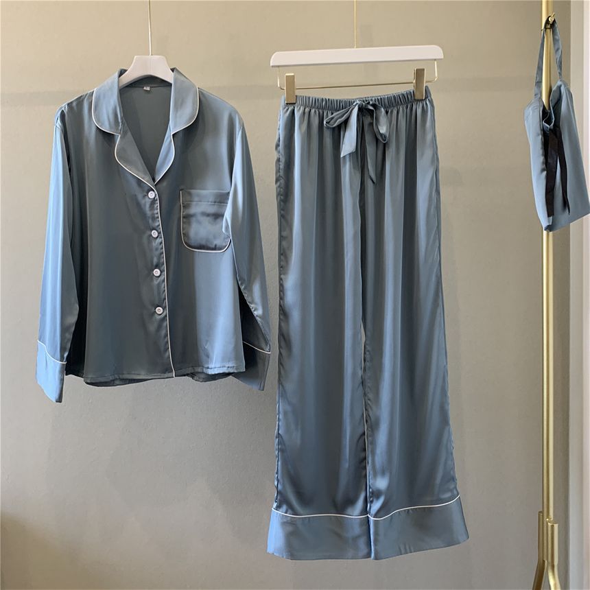 Almilo - Pyjamaset: Top met lange mouwen + broek