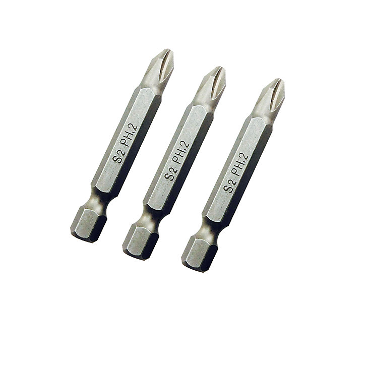 Embout de vissage standard PH2 50mm Universel - 3 pièces
