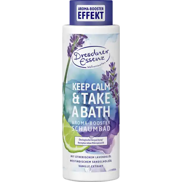 Aroma-Booster Schaumbad Keep Calm & Take a Bath