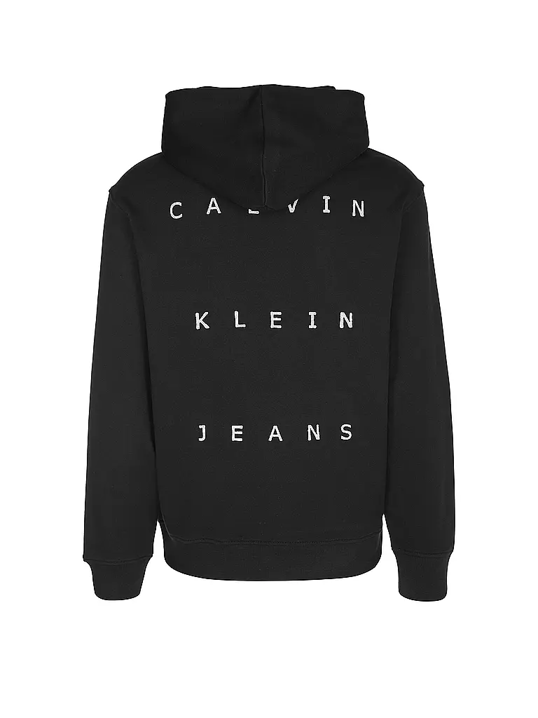 CALVIN KLEIN JEANS Kapuzensweater - Hoodie  schwarz