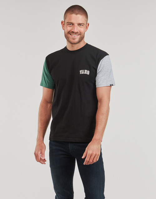 Vans - COLORBLOCK VARSITY SS TEE - Noir