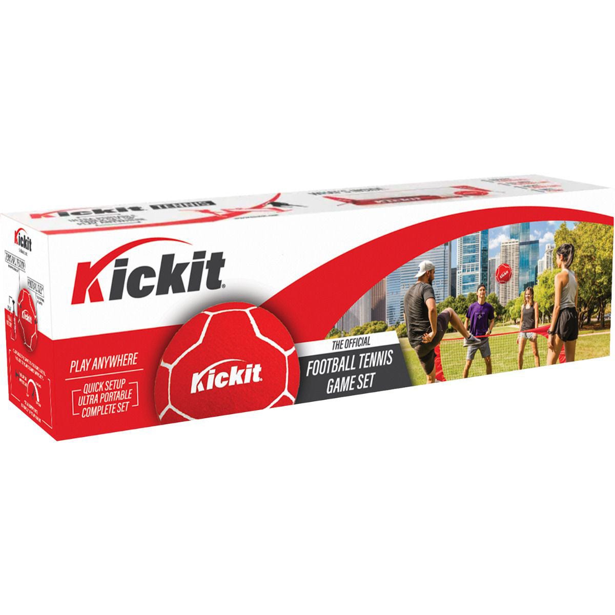 Kickit  Voetbal Tennis game set