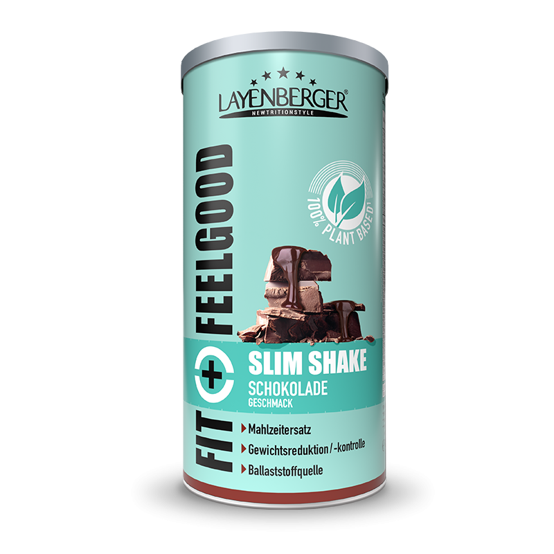 Fit+Feelgood Mahlzeitenersatz Slim plant based - 396g - Schokolade