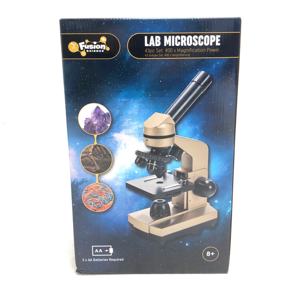 Fusion Science Lab Spielzeugmikroskop-Set