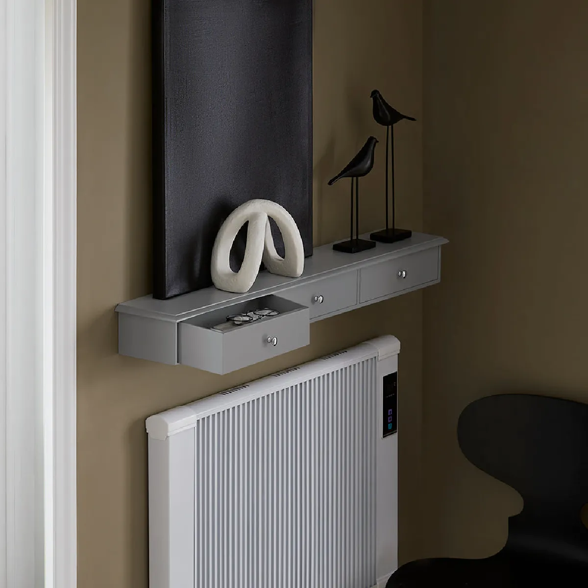 SoBuy Étagère murale FRG43-L-HG