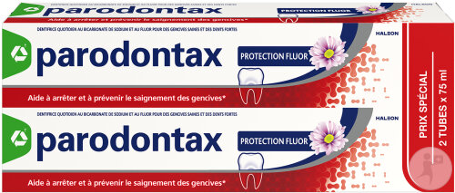 Parodontax Protection Fluor Dentifrice Duopack Tubes 2x75ml