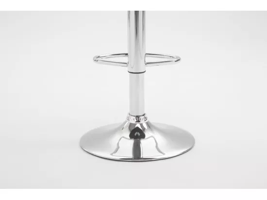 2x Tabourets de bar crème 46 x 49 x 104 cm TDB10079