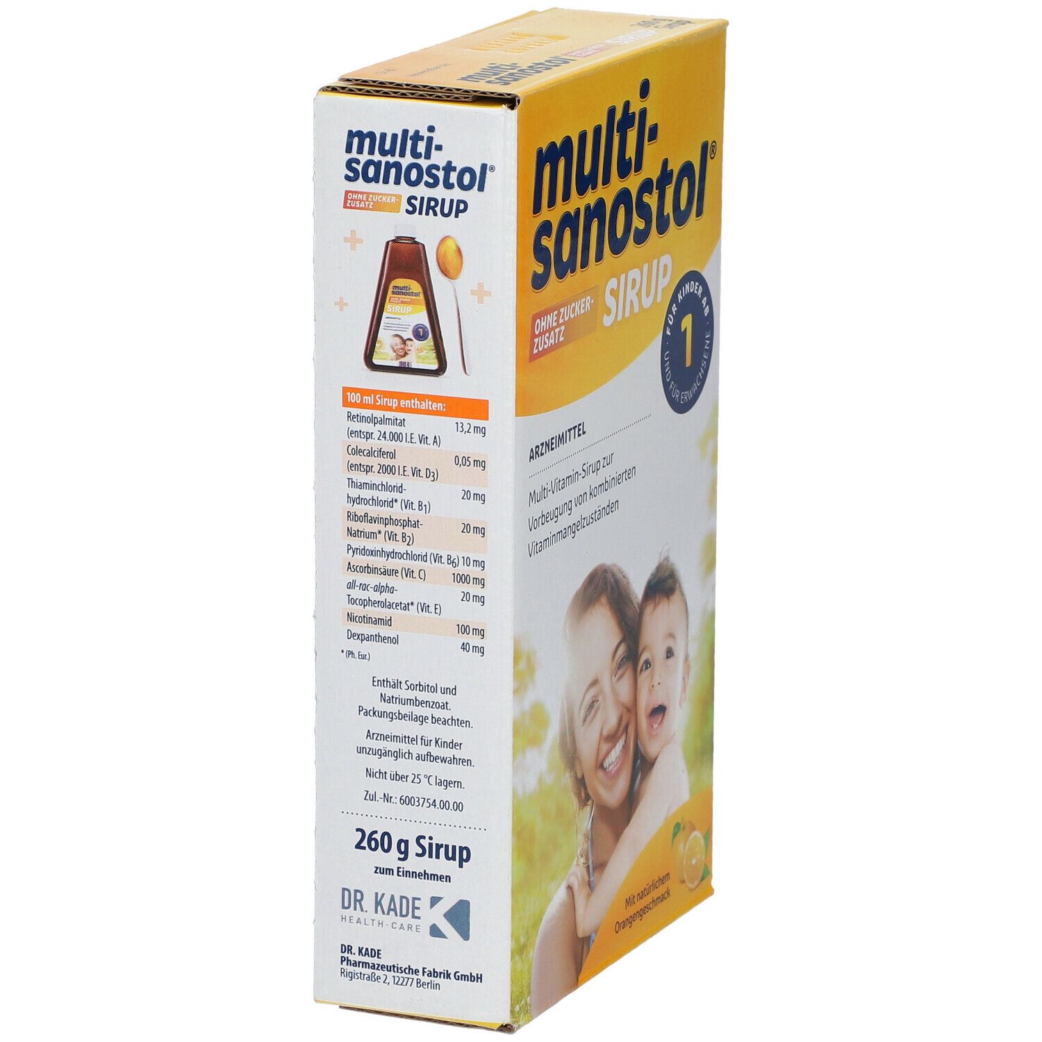Multi-Sanostol® Sirup ohne Zucker