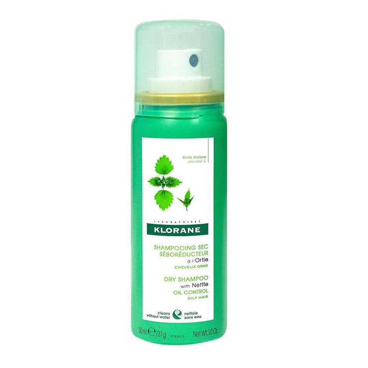 Shampooing sec séboréducteur à l'extrait d'ortie cheveux gras 50ml