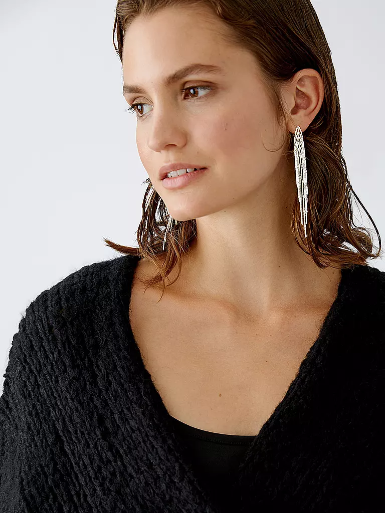 OUÍ Strickjacke schwarz
