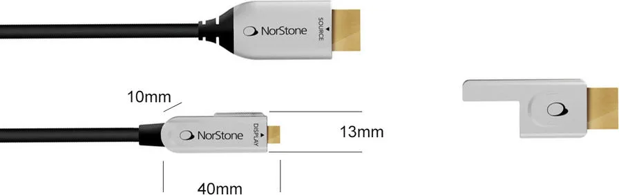 Norstone Jura HDMI-Optic (70 m) Câbles HDMI
